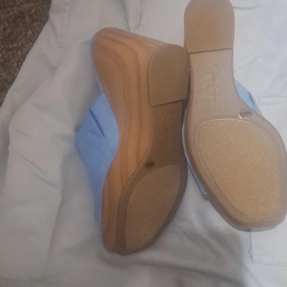 Y2K Jessica Simpson Slide On Wedge - Picture 5 of 9